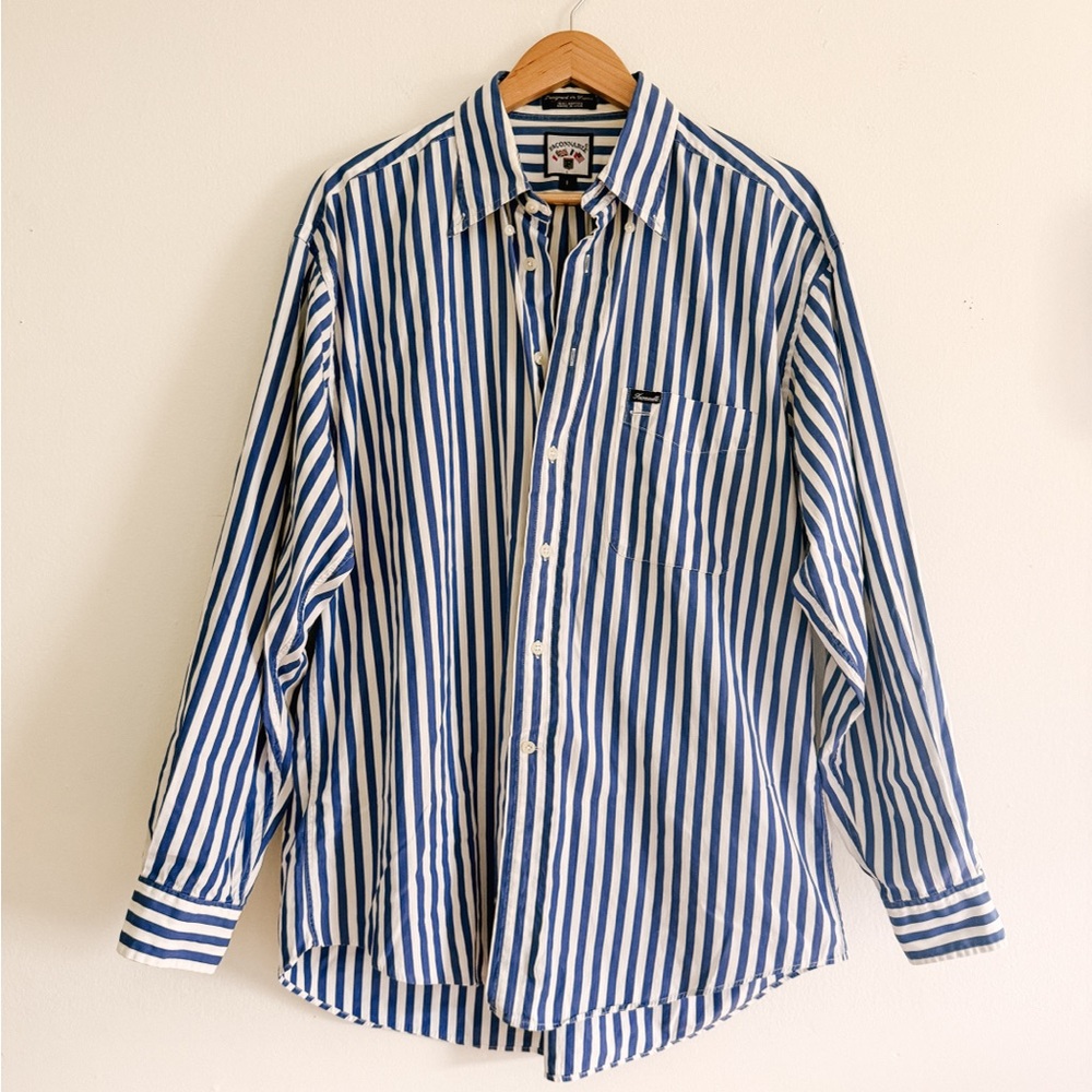 Faconnable Designed in France Stripe Button Down